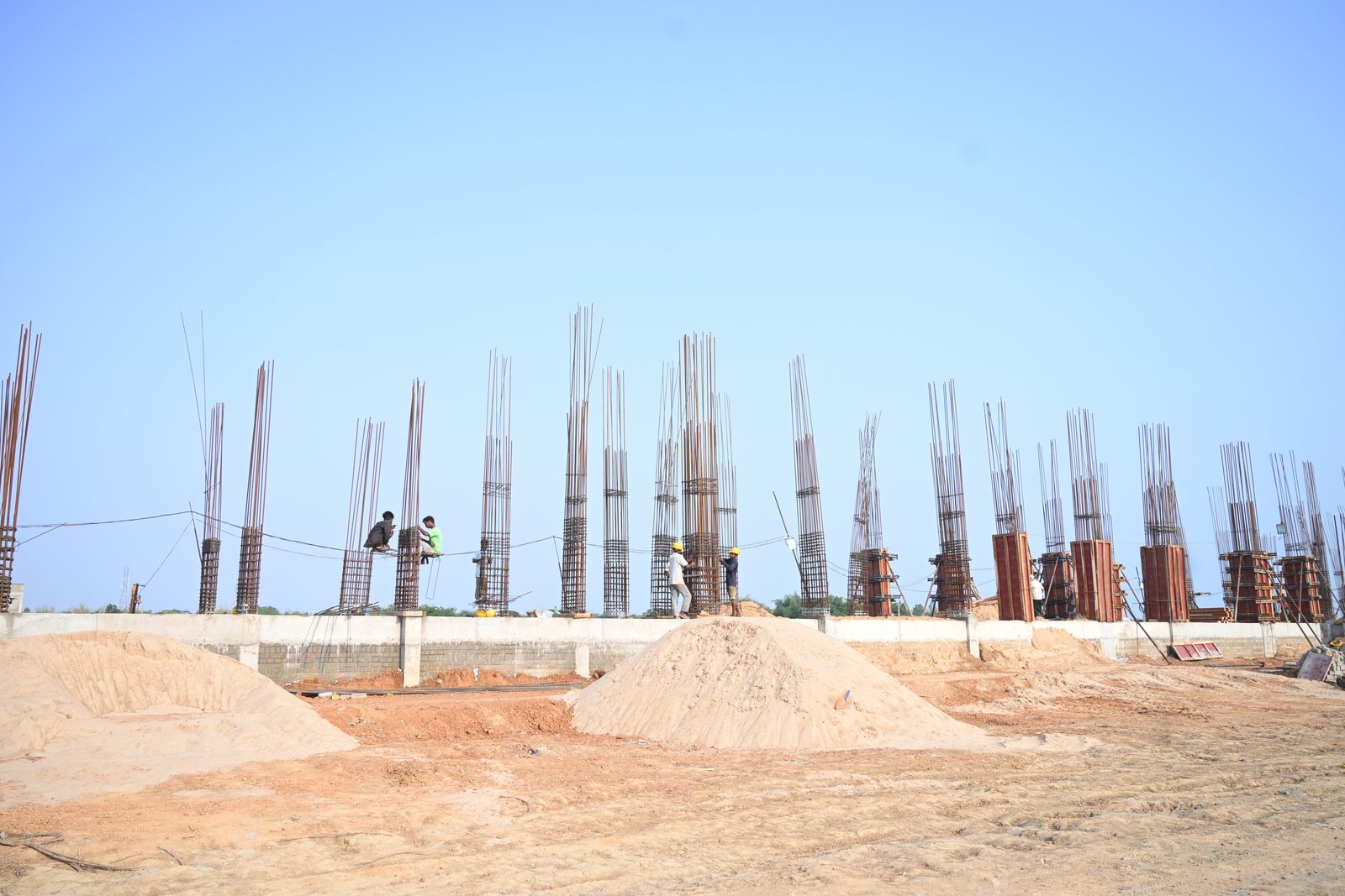 Oasis construction view